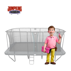 Service/Bytte deler på JumpKing trampoline
